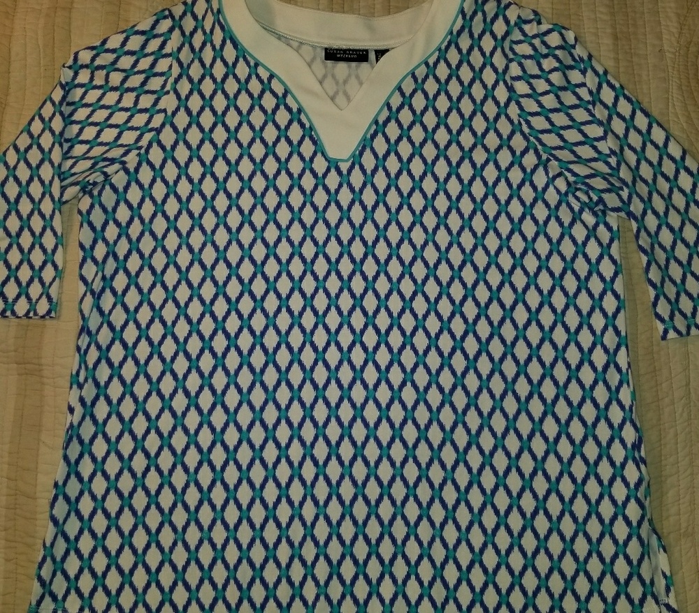 Susan Graver Blouse - Picture 2 of 3
